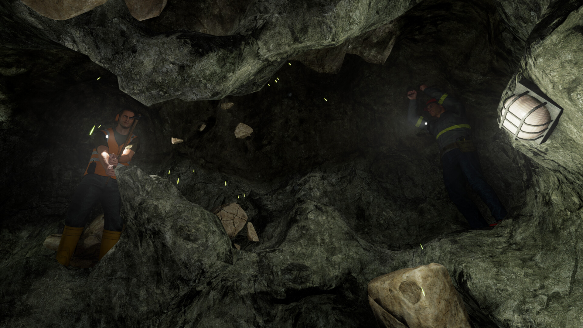 Deep cave