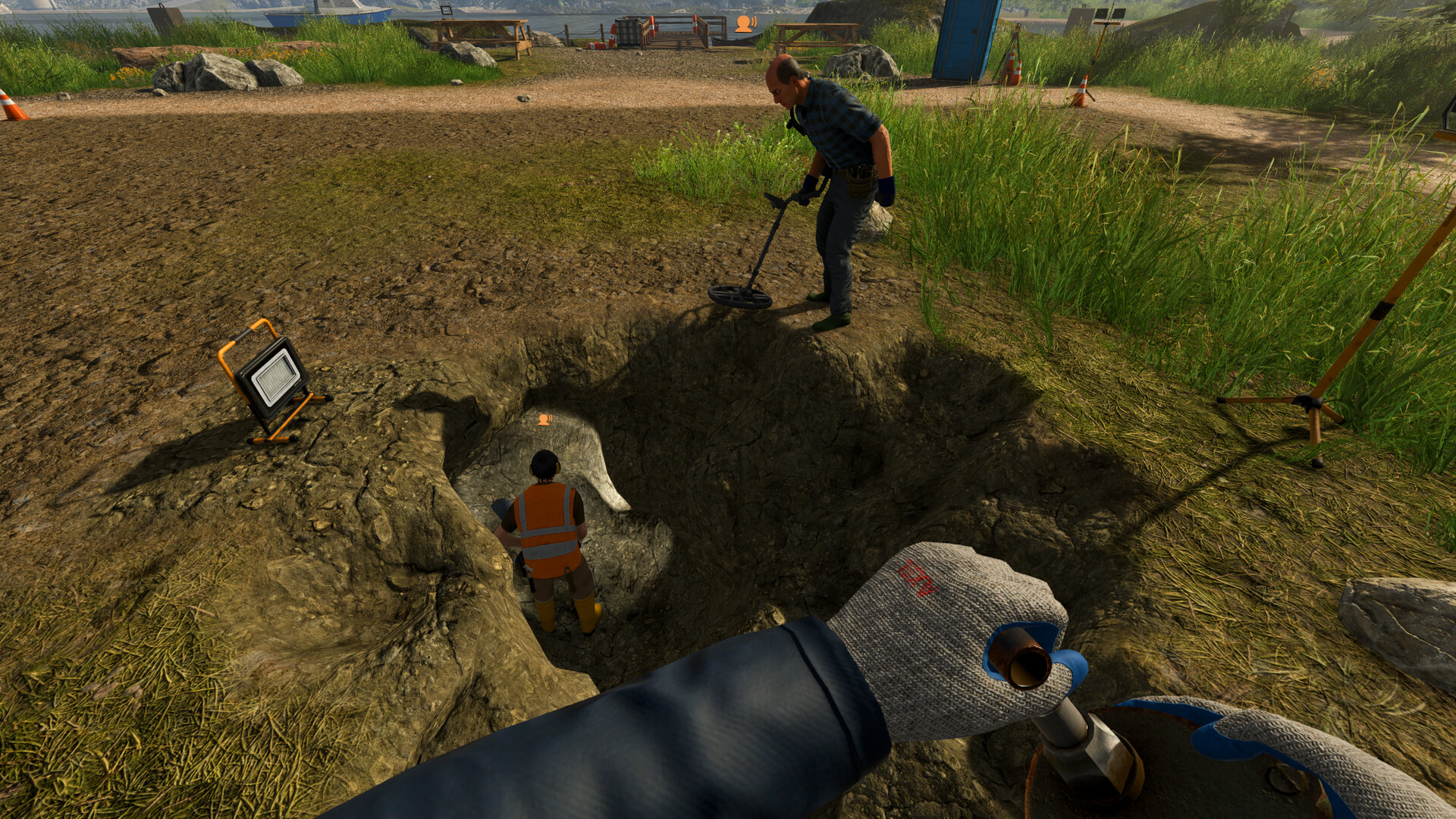 Field digging
